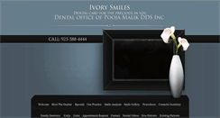 Desktop Screenshot of ivorysmiles.com